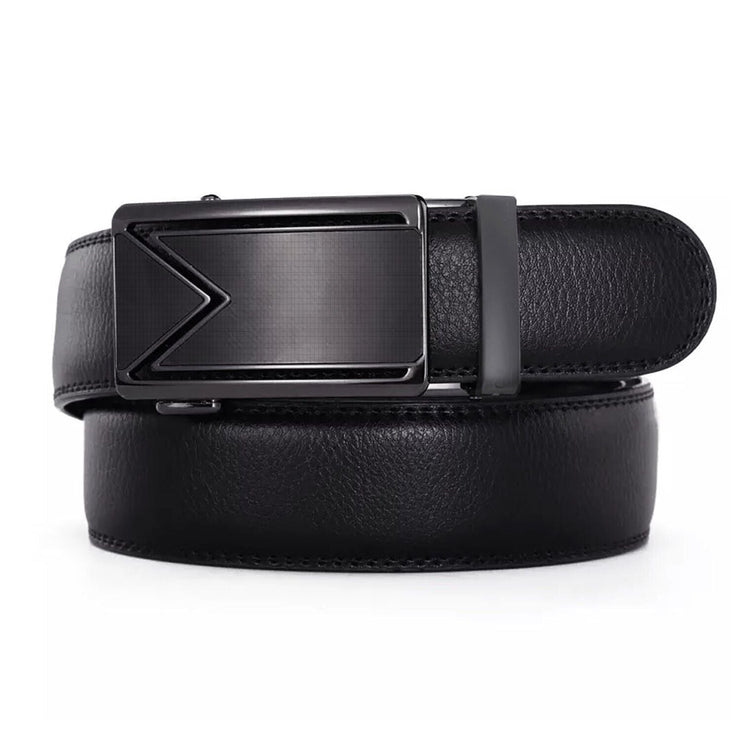 Microfiber Leather Mens Ratchet Belt Belts For Men Adjustable